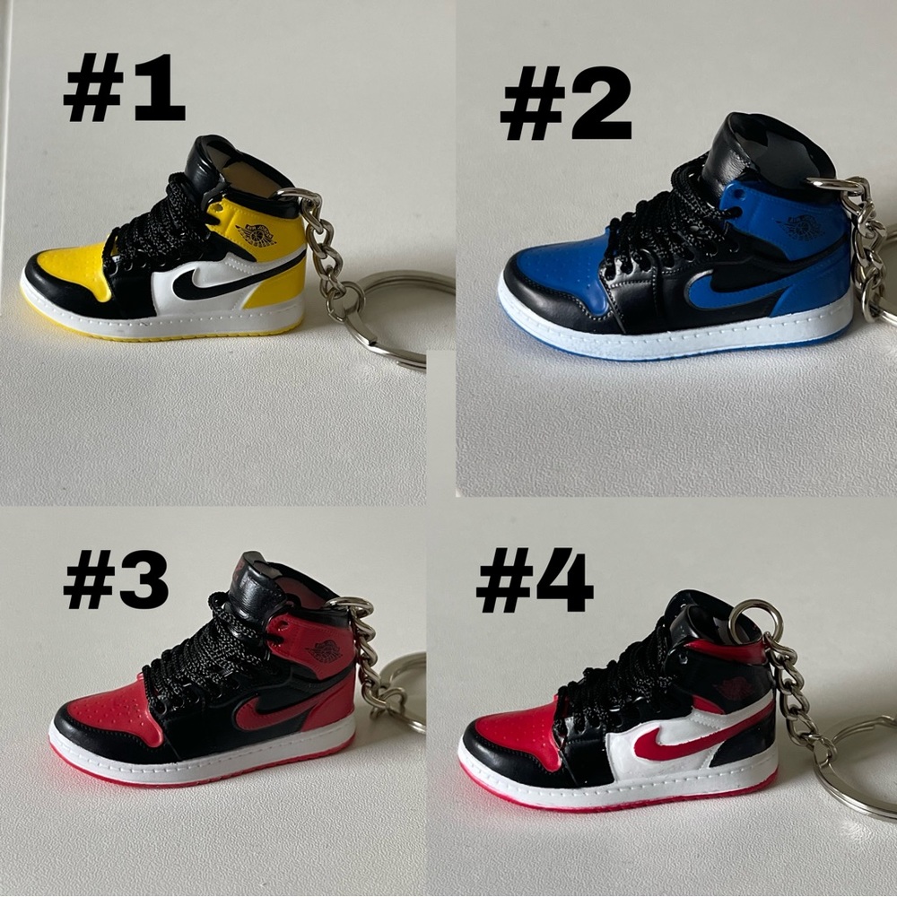 Nike shoes keychain